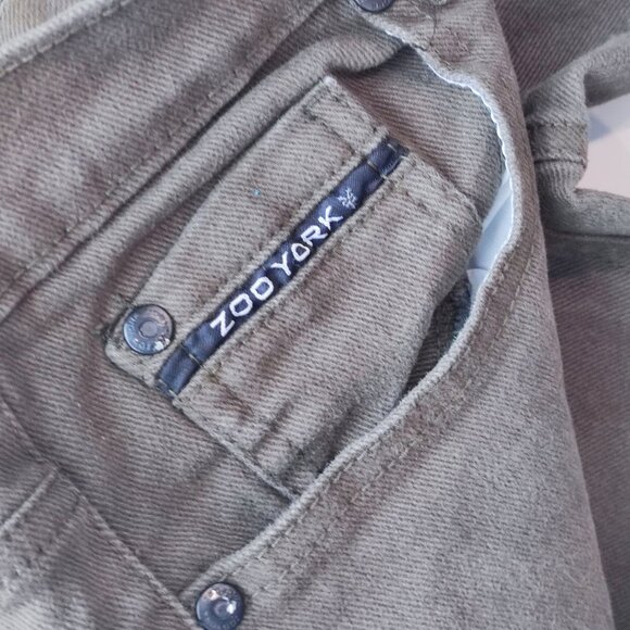 Zoo York jeans slim fit straight army green men's size 28 - Picture 9 of 12